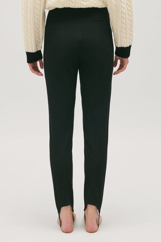 Pantalon taille haute - Noir