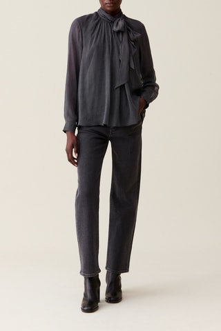 Blouse - Bleu marine et blanc