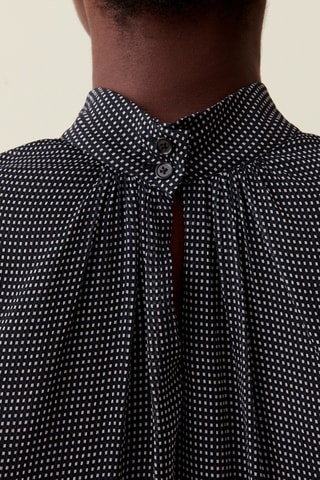 Blouse - Bleu marine et blanc