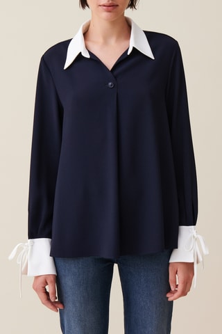 Blouse - Bleu marine