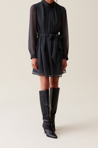 Robe patineuse - Bleu marine