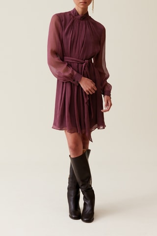 Robe patineuse - Bordeaux