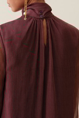 Robe patineuse - Bordeaux