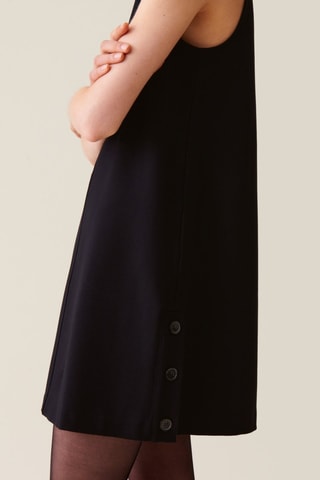 Robe droite - Bleu marine