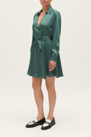 Robe portefeuille - Vert