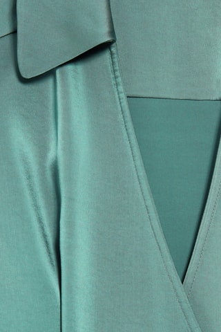 Robe portefeuille - Vert