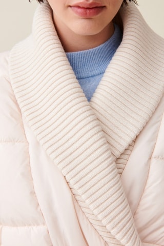 Doudoune longue - Beige