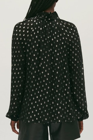 Blouse - Noir et écru