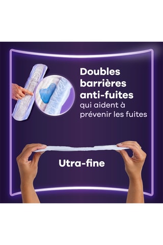 48 serviettes Fuites Urinaires Extra Secure Ultimate Night - Always