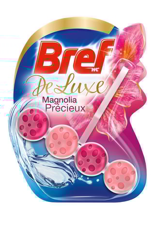 5 x Bloc WC Deluxe Magnolia précieux Bref WC