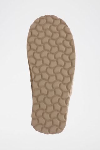 Pantofole in pelle scamosciata Matrix - 
Taupe