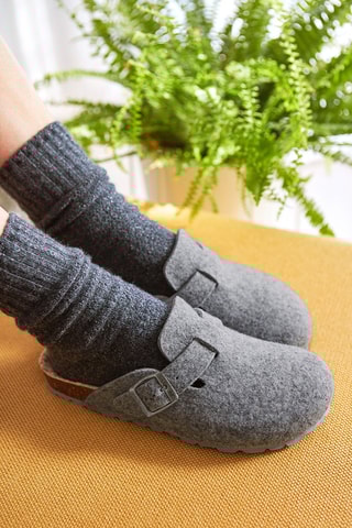 Sabot Rosso - Grigio