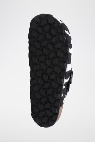 Sabot Rosso - 
Ecrù e nero