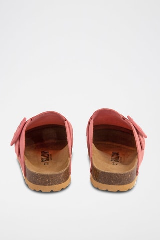 Sabot in pelle scamosciata - Rosa