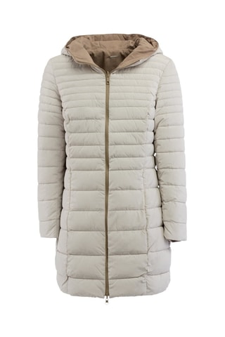 Manteau à capuche - Beige