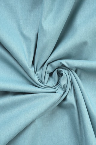 Sábana bajera de algodón reforzado 57 hilos/cm² Tonne Mavie - Azul