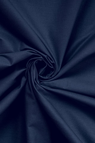 Sábana bajera de algodón reforzado 57 hilos/cm² Tonne Marie - Azul oscuro