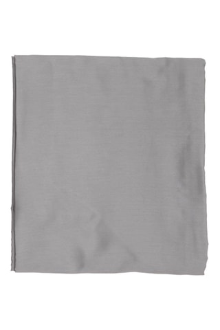 Juego de nórdico de satén de algodón 82 hilos/cm² - Gris oscuro