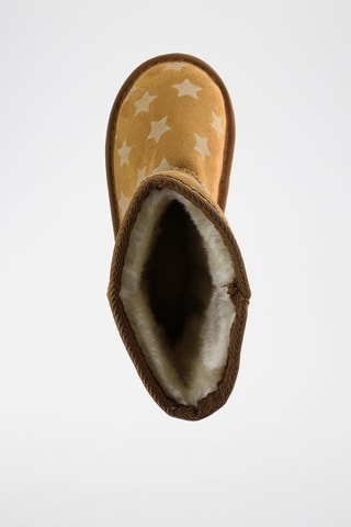 Botines forrados - Camel