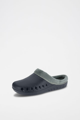 Zapatillas de casa forradas - Azul marino