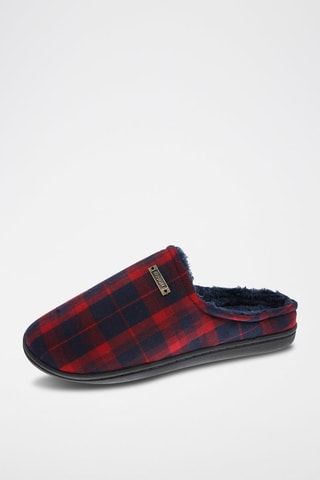 Zapatillas de casa forradas - Rojo