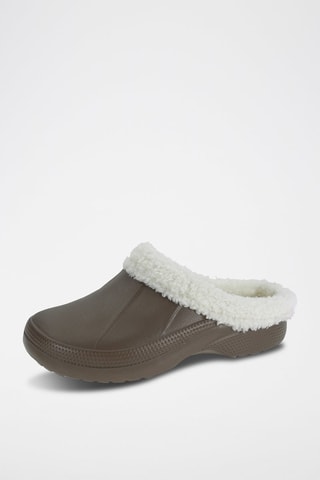 Zapatillas de casa forradas - Marrón