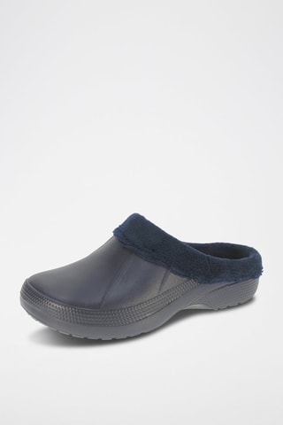 Zapatillas de casa forradas - Azul marino