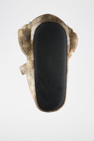 Zapatillas de casa con orejas - Marrón