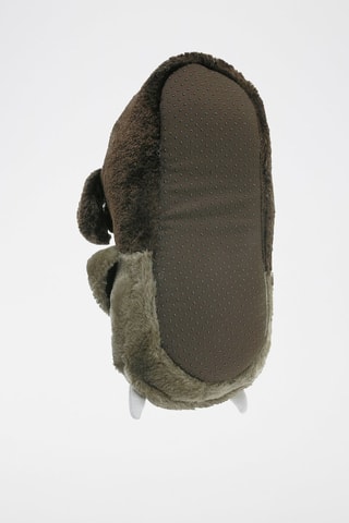 Zapatillas de casa con orejas - Marrón