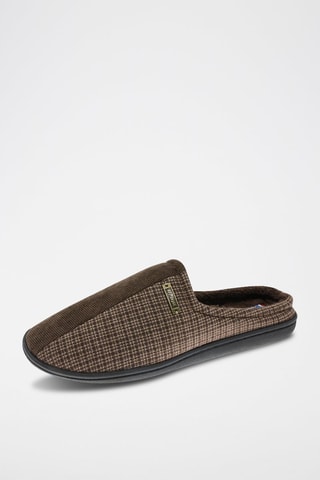 Zapatillas de casa forradas - Marrón