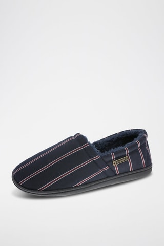 Zapatillas de casa forradas - Azul marino
