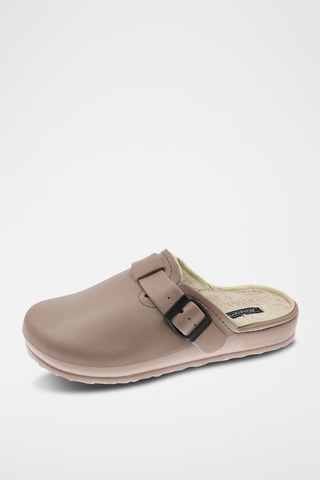 Zapatillas de casa forradas - Beige