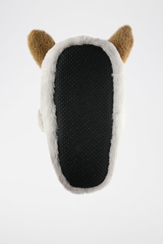 Zapatillas de casa con orejas - Beige