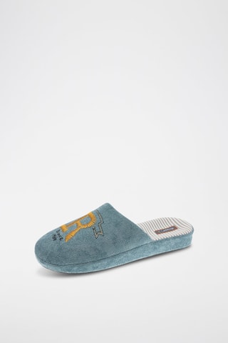 Zapatillas de casa - Celeste