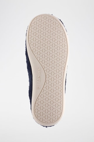 Zapatillas de casa forradas - Azul marino