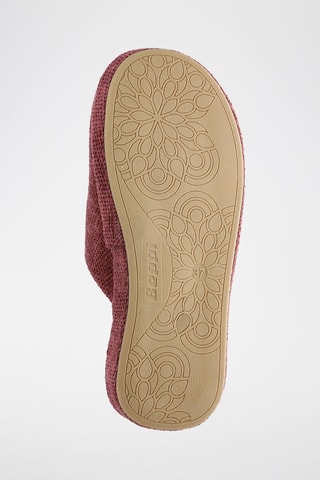 Zapatillas de casa forradas - Burdeos