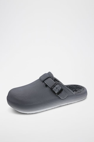 Zuecos forrados - Gris oscuro