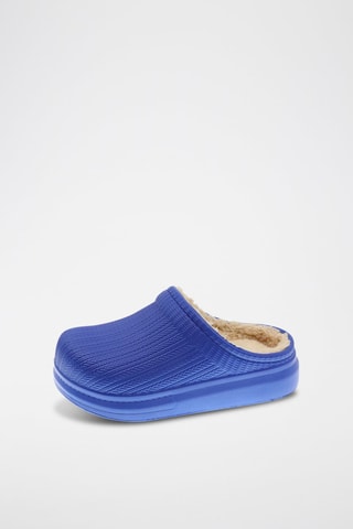Zuecos forrados - Azul