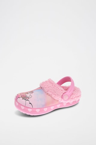 Zuecos forrados - Rosa