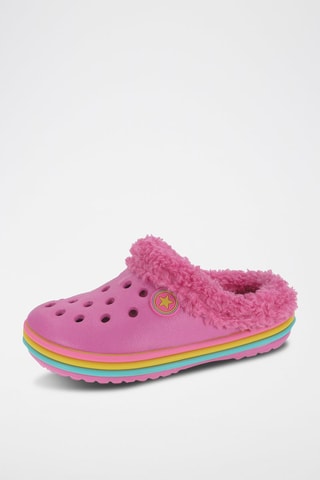 Sandalias forradas - Fucsia