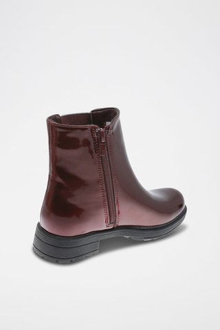 Botines de charol - Burdeos