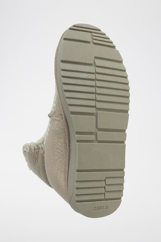 Botines forrados - Dorado