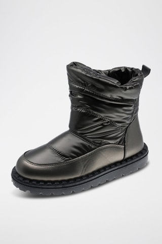 Botines forrados - Negro