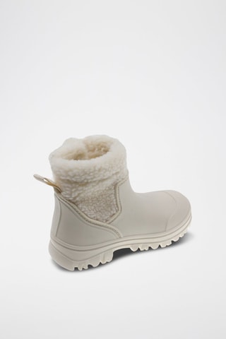 Botas de agua forradas - Blanco