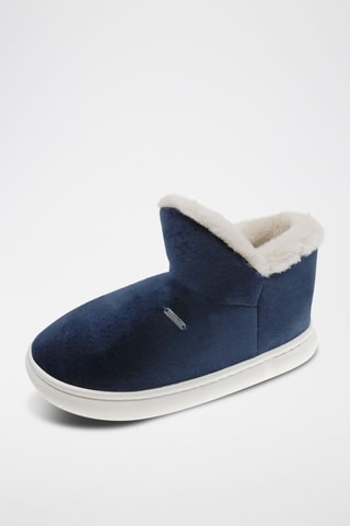 Botines forrados - Azul marino