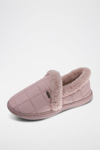 Slippers forrados - Rosa viejo