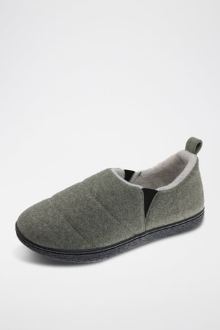Slip-on forradas - Verde oliva