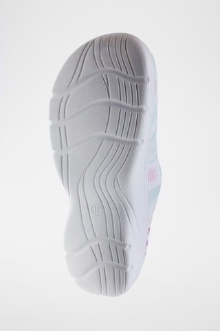 Zuecos - Blanco y rosa