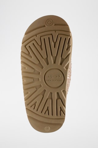 Zapatillas de casa forradas - Dorado