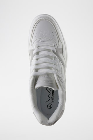 Zapatillas con plataforma - Blanco